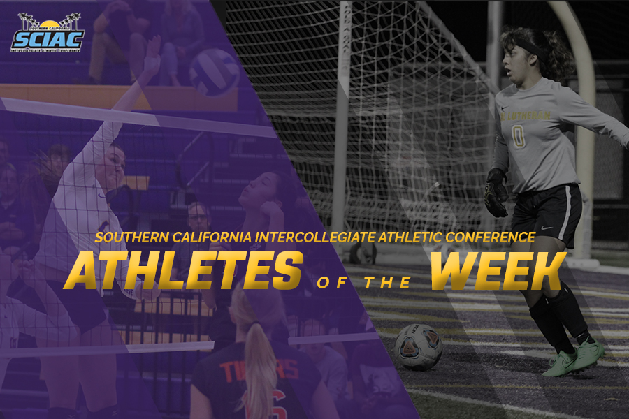 Flores, Roberts Named SCIAC Athletes of the Week