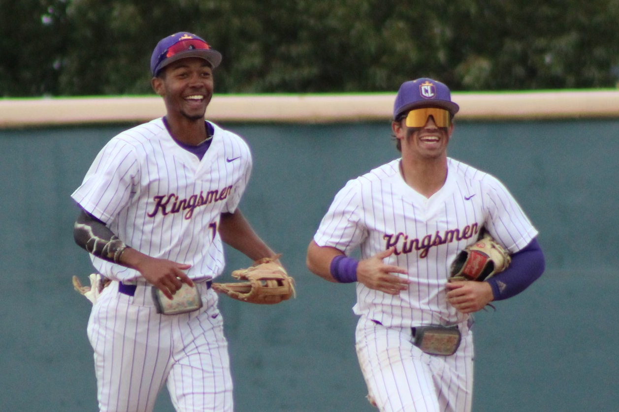 No. 4 Kingsmen Upset No. 1 Leopards to Kickoff SCIAC Tournament; Blandino Smokes Bases-Clearing Triple, Richardson Adds Two Doubles