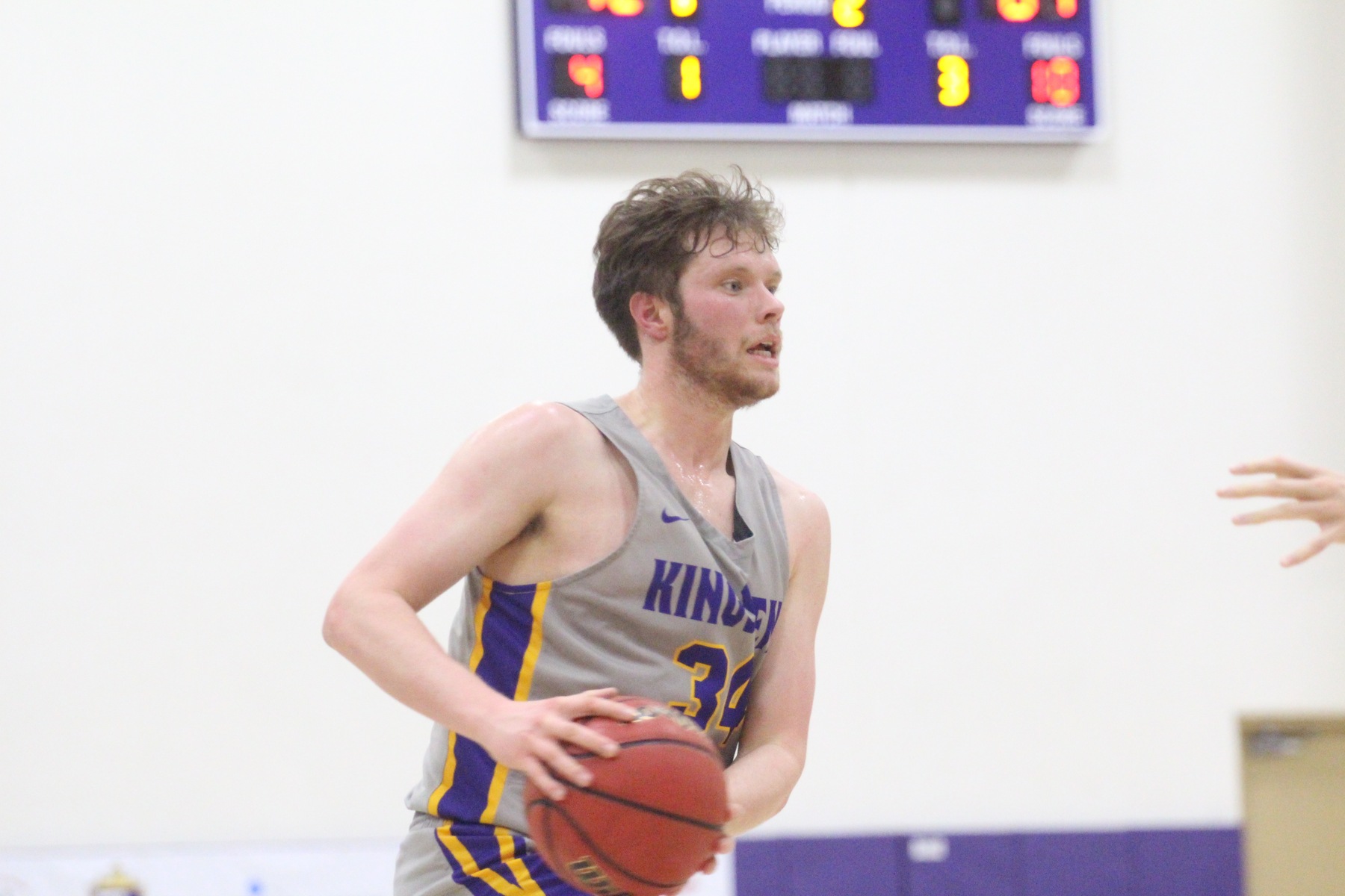 Tyler Brabant scored a career-high 15 points in the loss to Occidental.