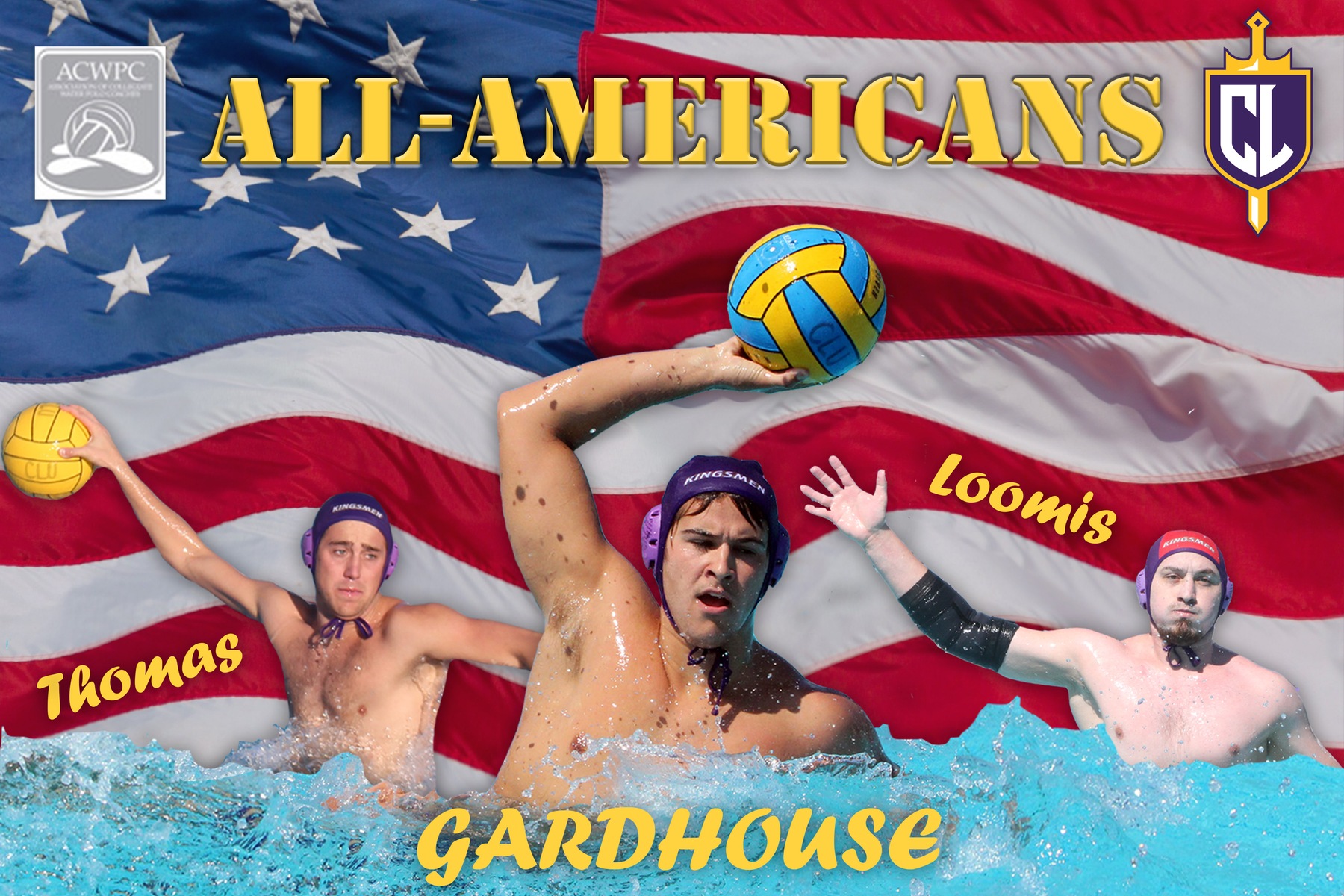 Gardhouse, Loomis and Thomas Named ACWPC All-Americans