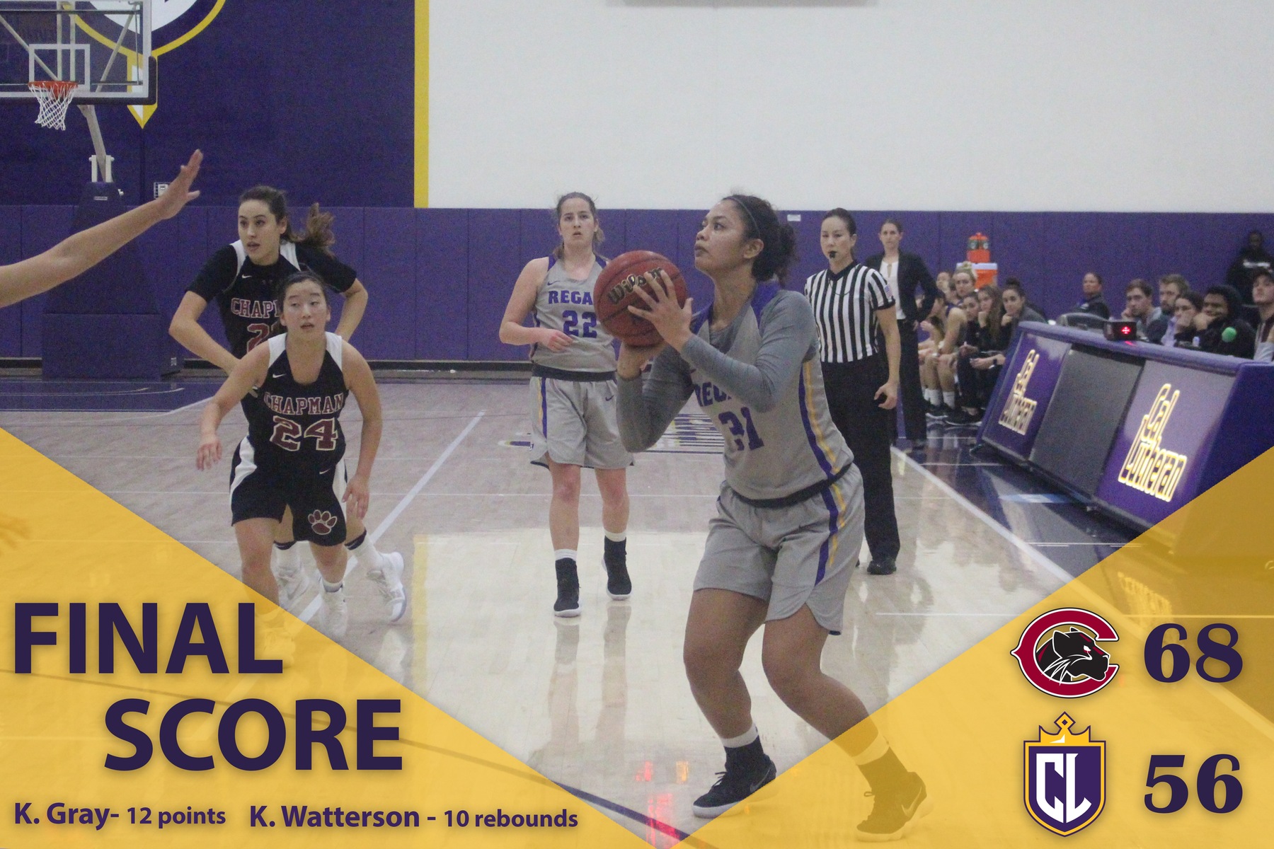 Panthers Full-Court Press Stops Regals
