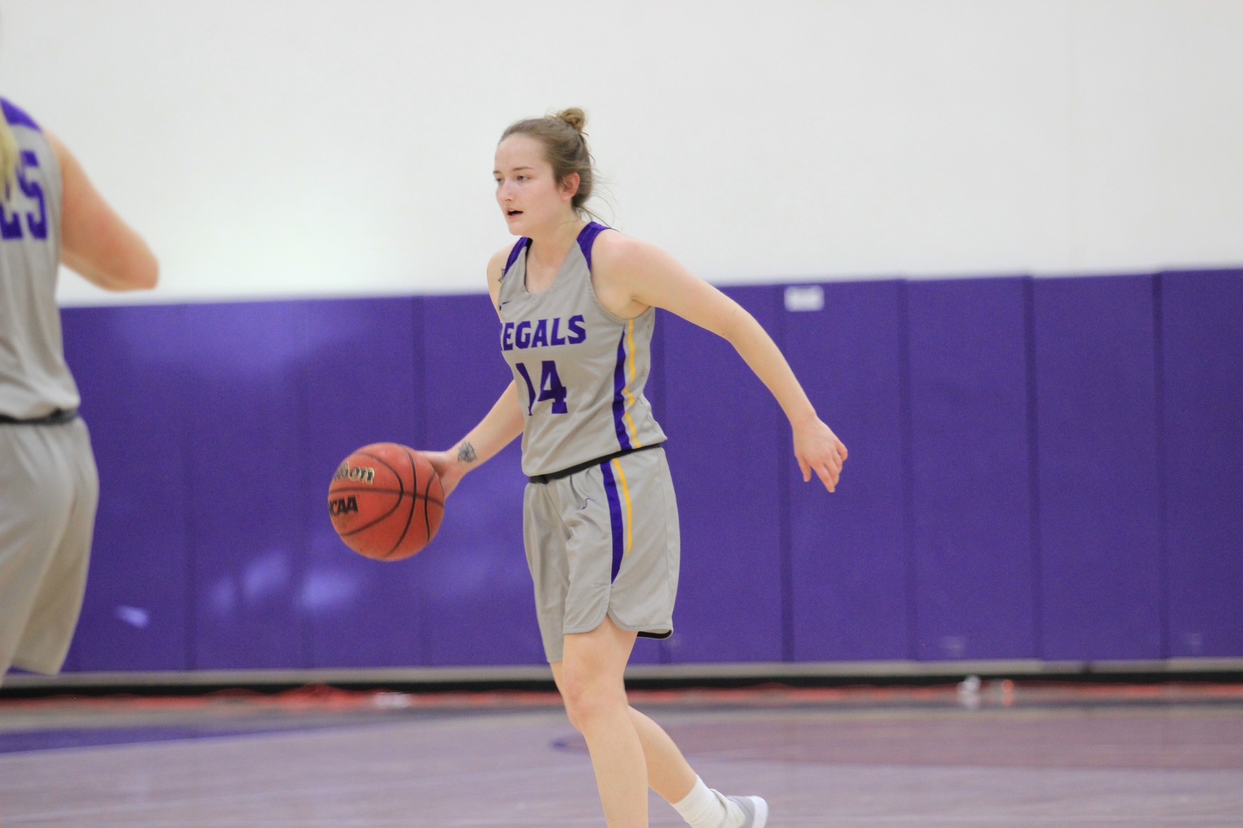 Natalie Ruhl led the Regals with 16 points on the night. (Photo Credit: Gabby Flores)