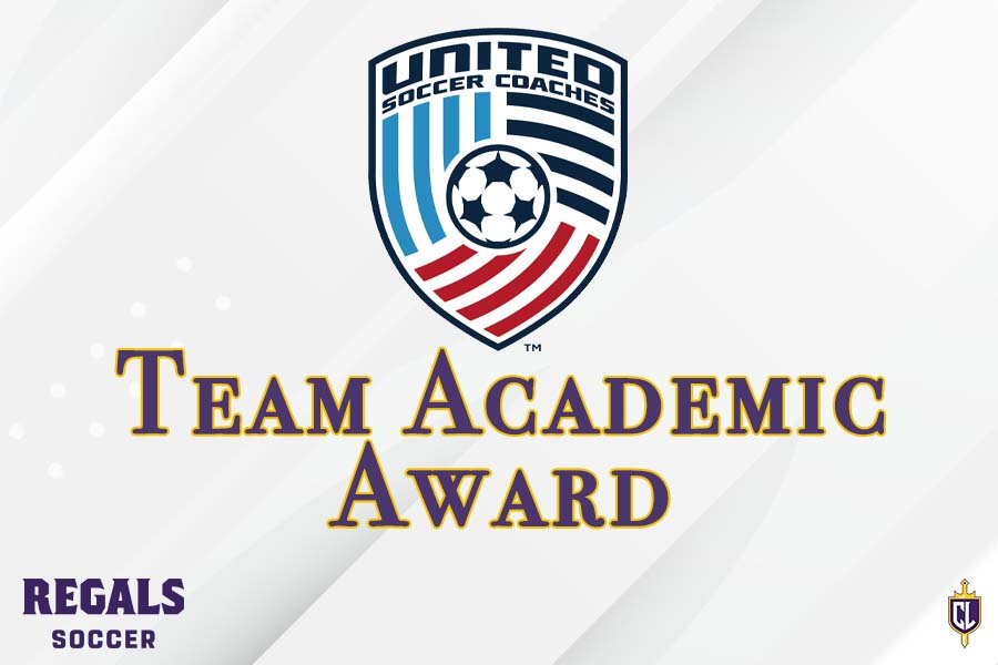 Regals Soccer Named to 2021-22 College Team Academic Award