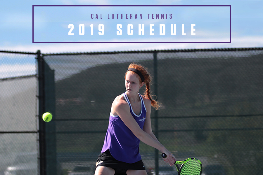 Cal Lutheran Tennis Releases 2019 Schedule