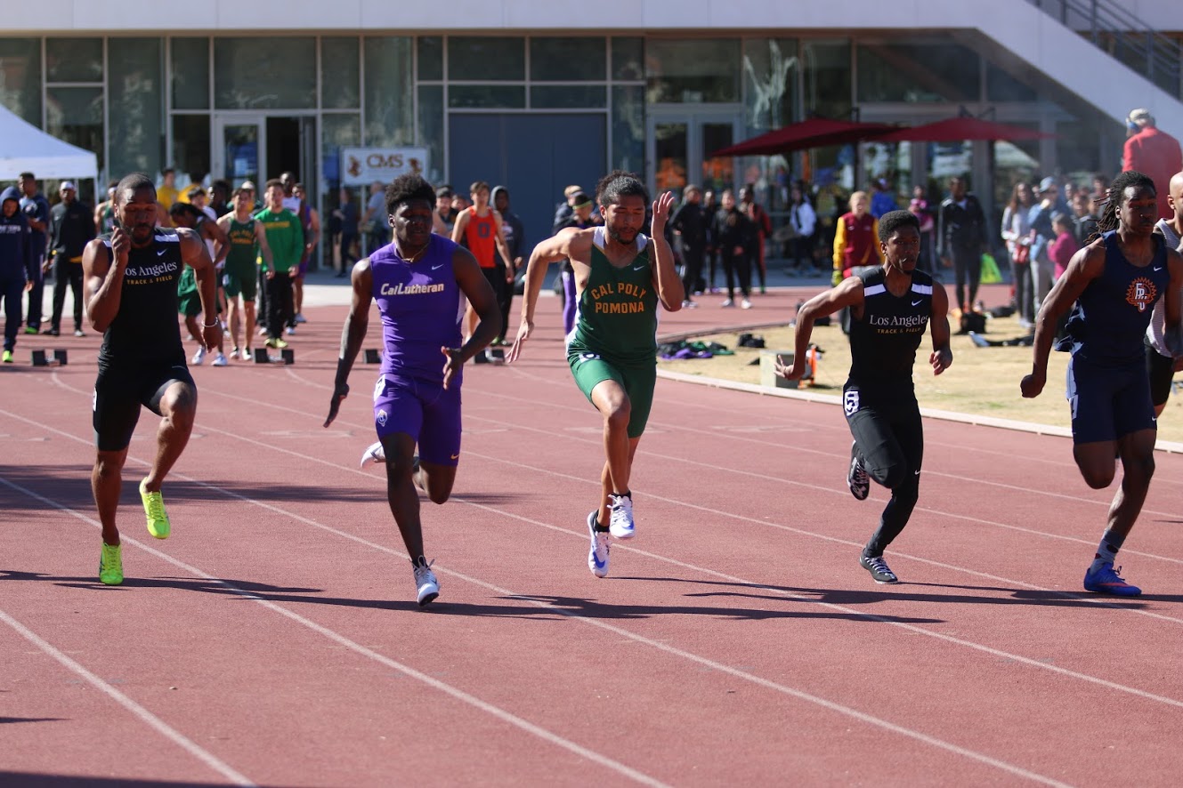 Obasi Dees took home the title for the 100-meter dash.