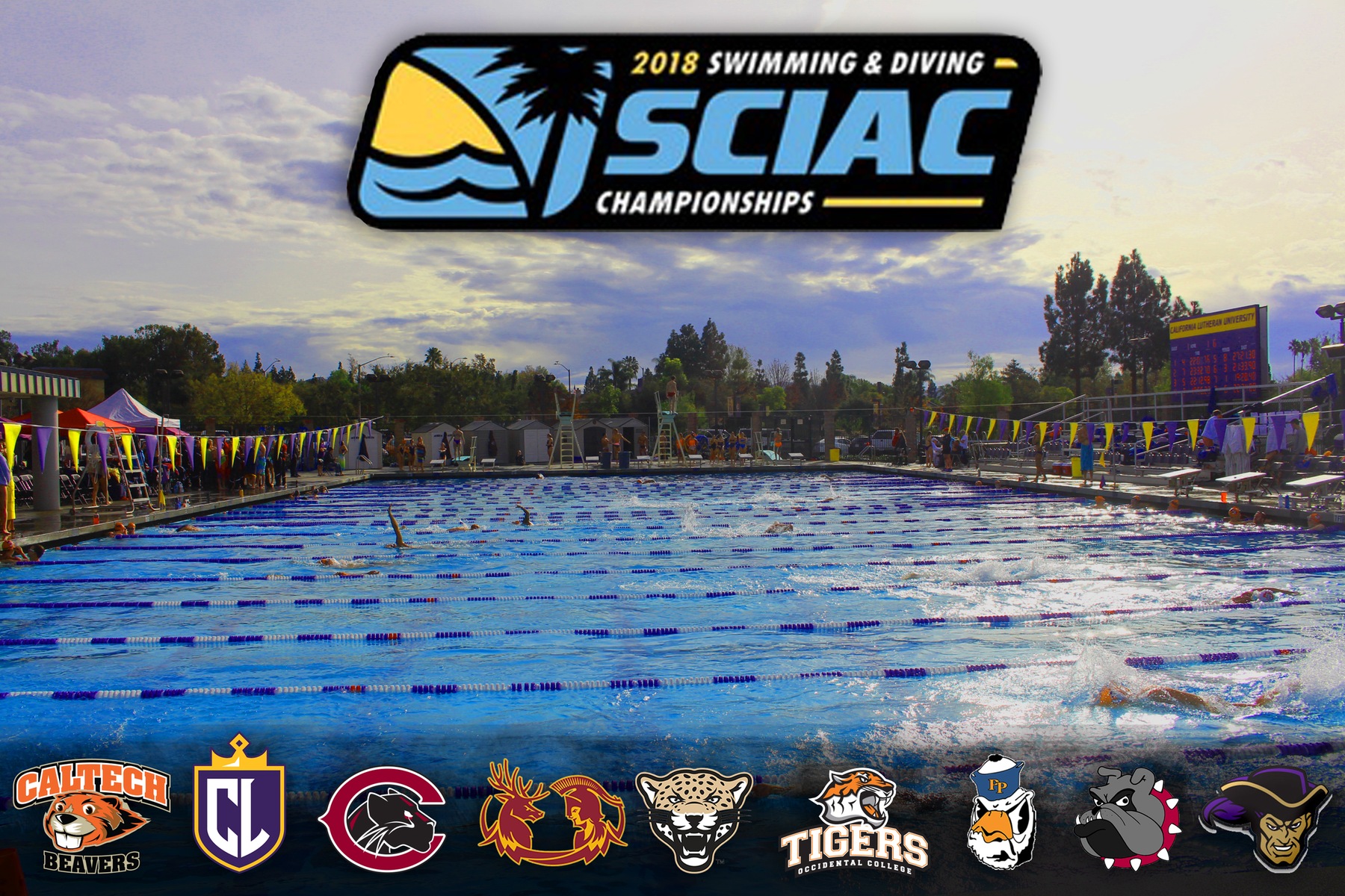 Swimming & Diving Compete at SCIAC Championships