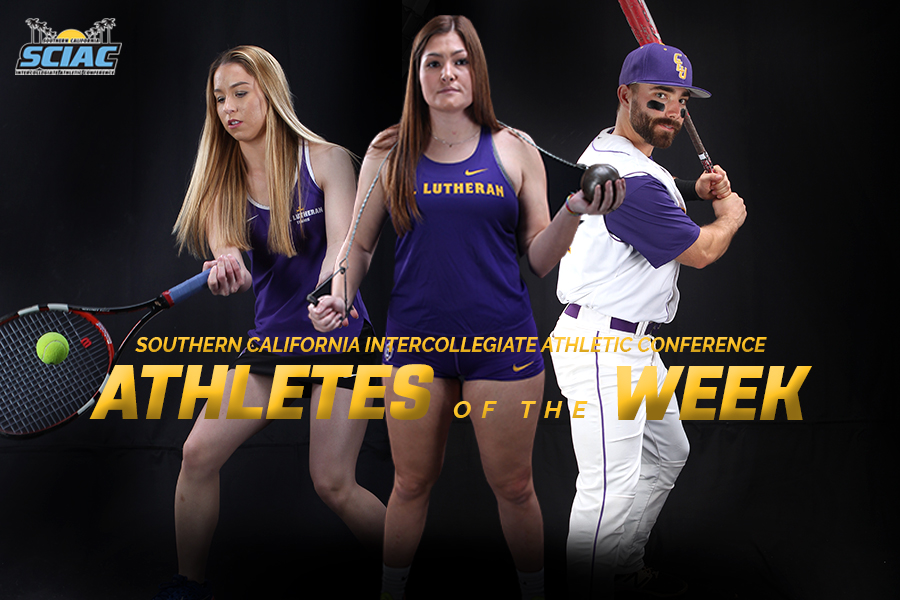 Barnes, Kurdys and White Named SCIAC Athletes of the Week
