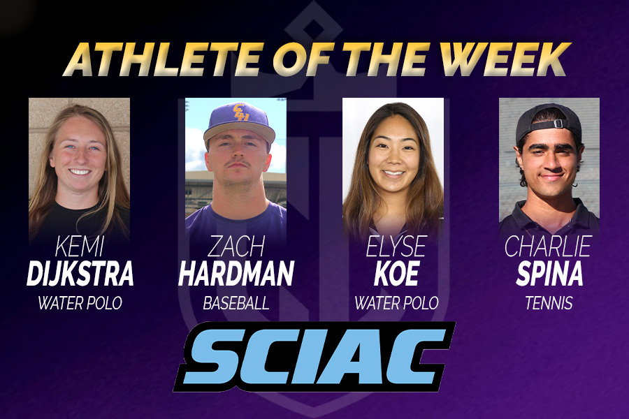 Two Kingsmen, Two Regals Selected SCIAC Athlete of the Week