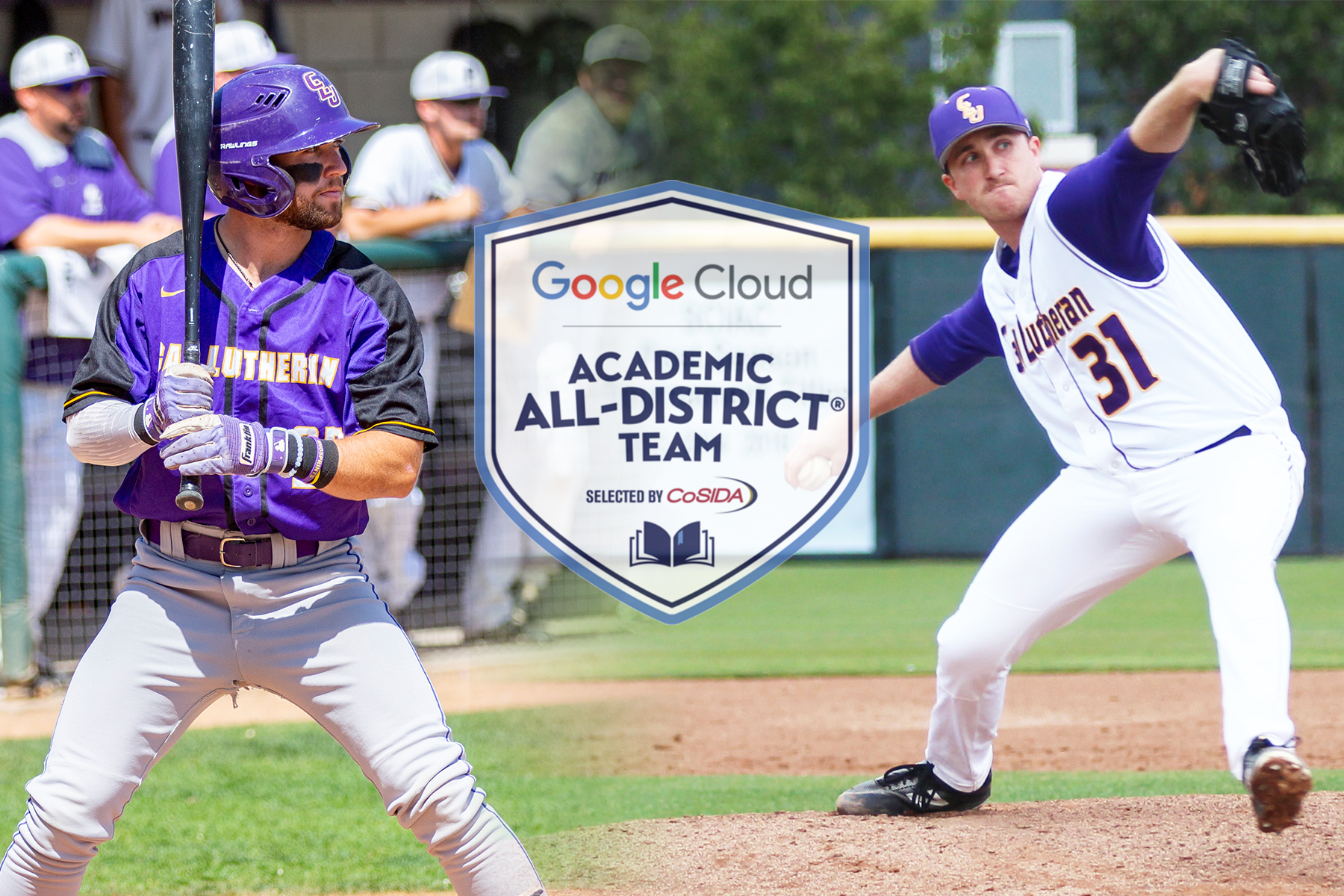 Sidley and Slattery Named to CoSIDA Academic All-District First Team