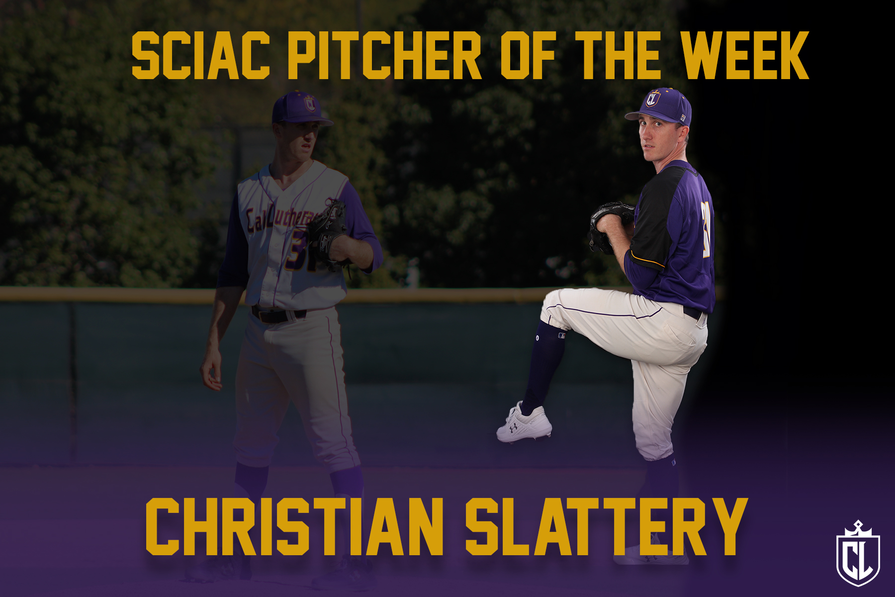 Slattery Earns SCIAC Pitcher of the Week Honors