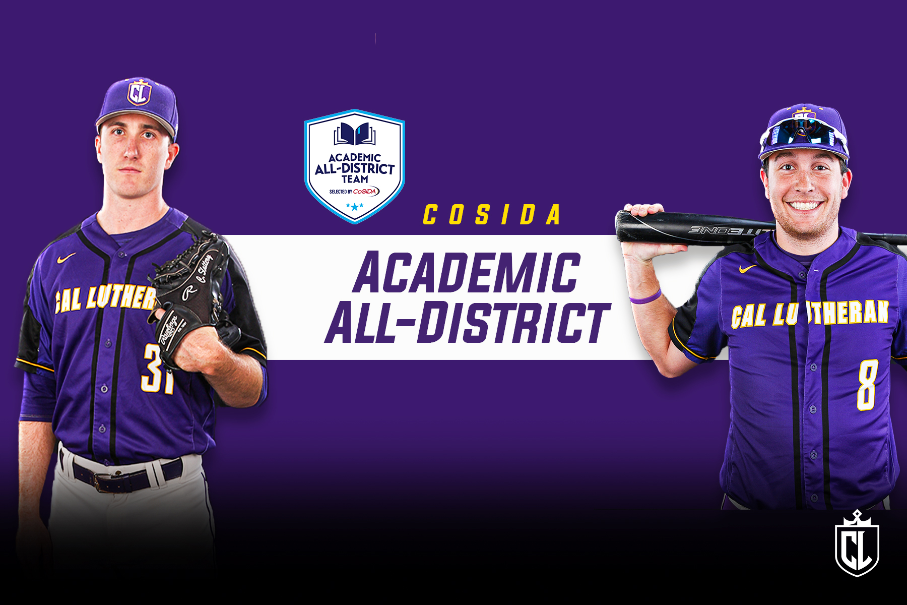 Slattery, Probst Receive CoSIDA Academic All-District Honors