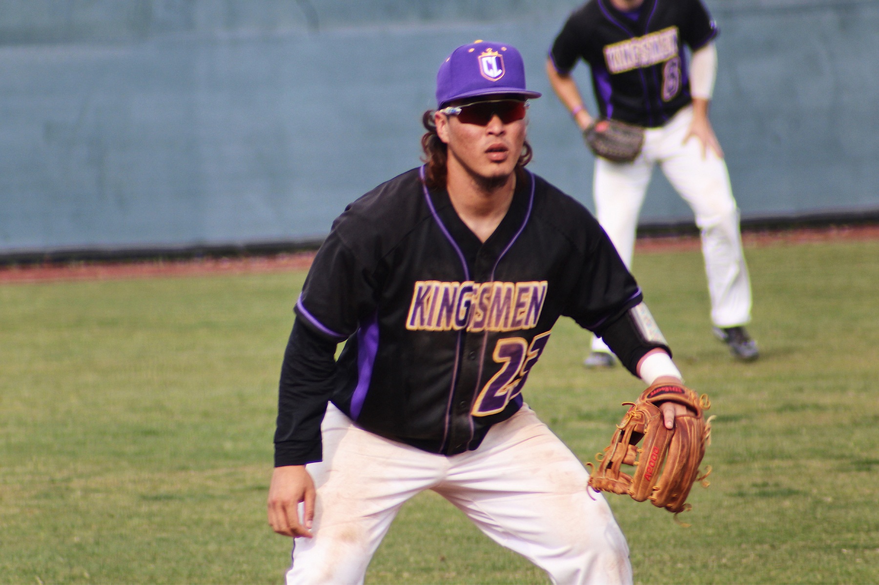Ryne Yamashiro delivered a clutch bases-clearing double to spark a nine-run rally for the Kingsmen offense. (Photo Credit: Mariah Zermeno)