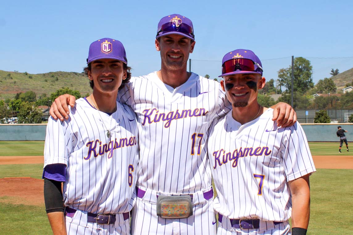 Kingsmen Rout Tigers; 13 runs, 17 hits on Senior Day
