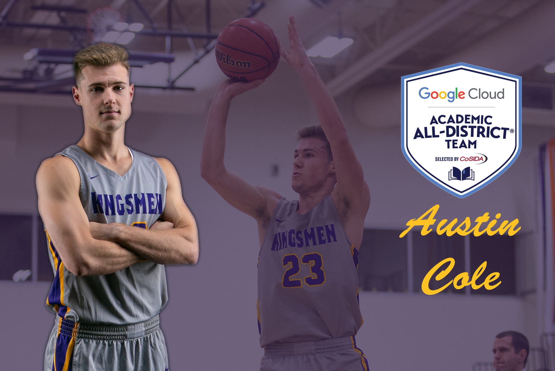 Cole Named Academic All-District