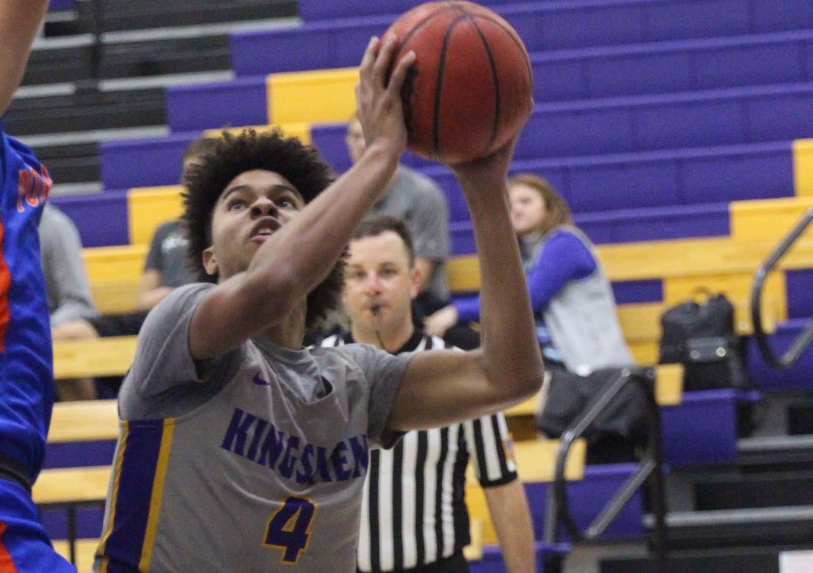 Thomas Notches Double-Digit Points for Sixth Straight Game; Kingsmen Fall to Falcons