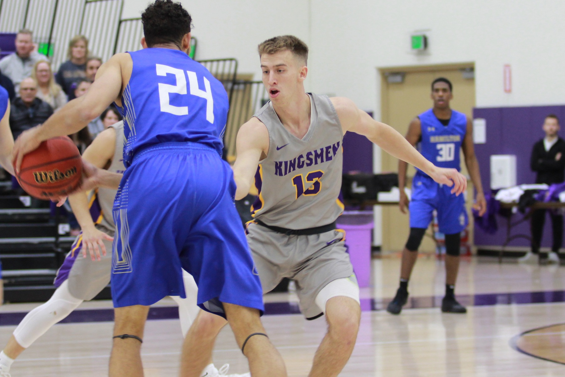 Clutch Free Throws, Stingy Defense Get Kingsmen Past Redlands; First SCIAC Win