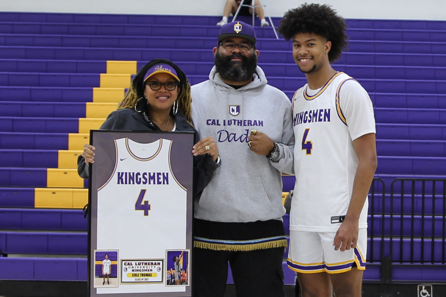 Cole Leads Kingsmen to Win on Senior Day
