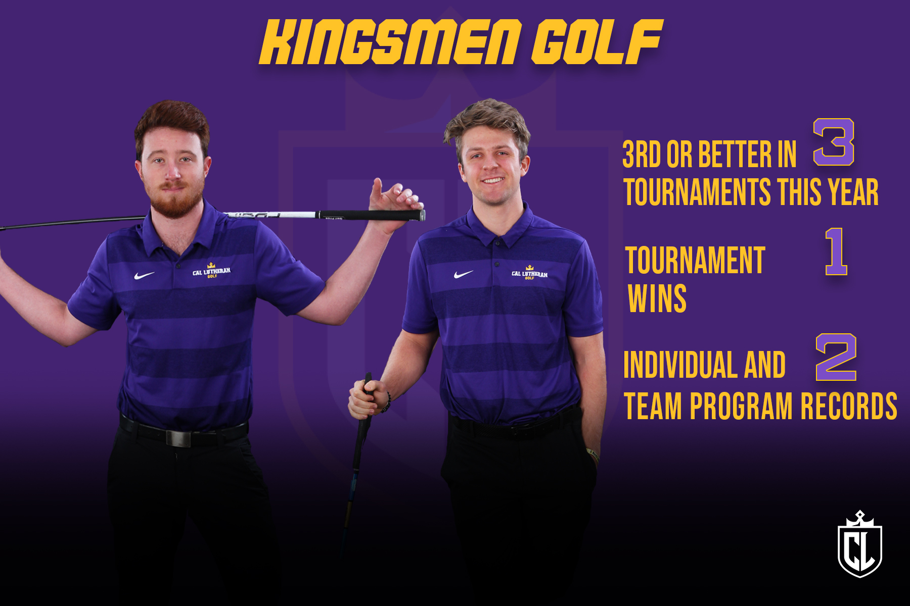 Kingsmen Golfers Finished Top-10 in Every Tournament This Year