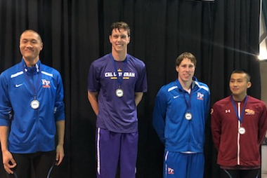 Nybo Wins Gold & Sets SCIAC Meet Record in 200-IM; Brewer Takes Bronze in 500-Free
