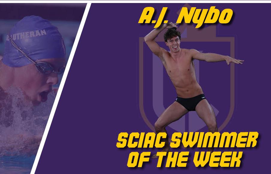 Nybo Receives SCIAC Swimmer of the Week Honors