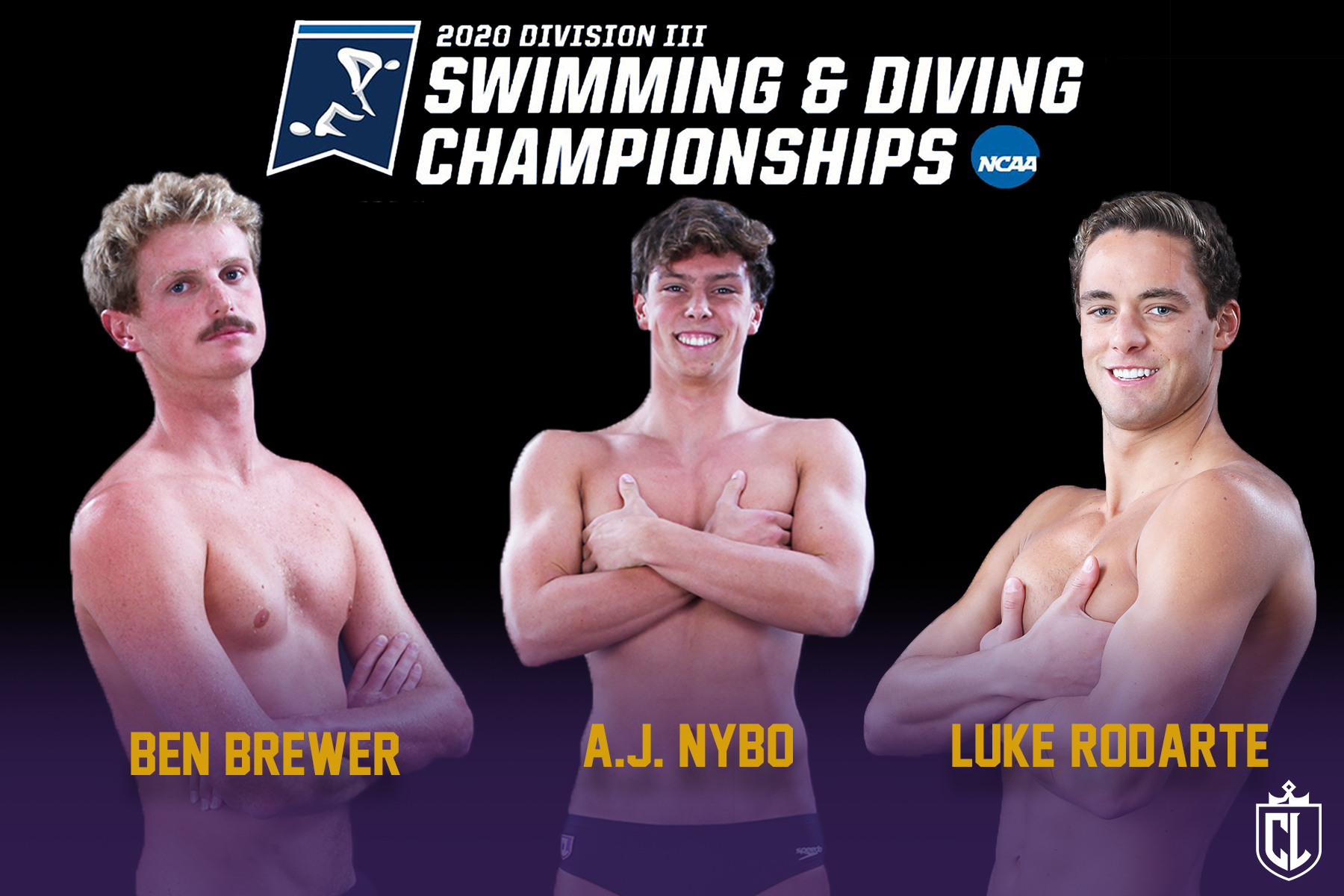 Brewer, Nybo, Rodarte to Compete at NCAA Championships