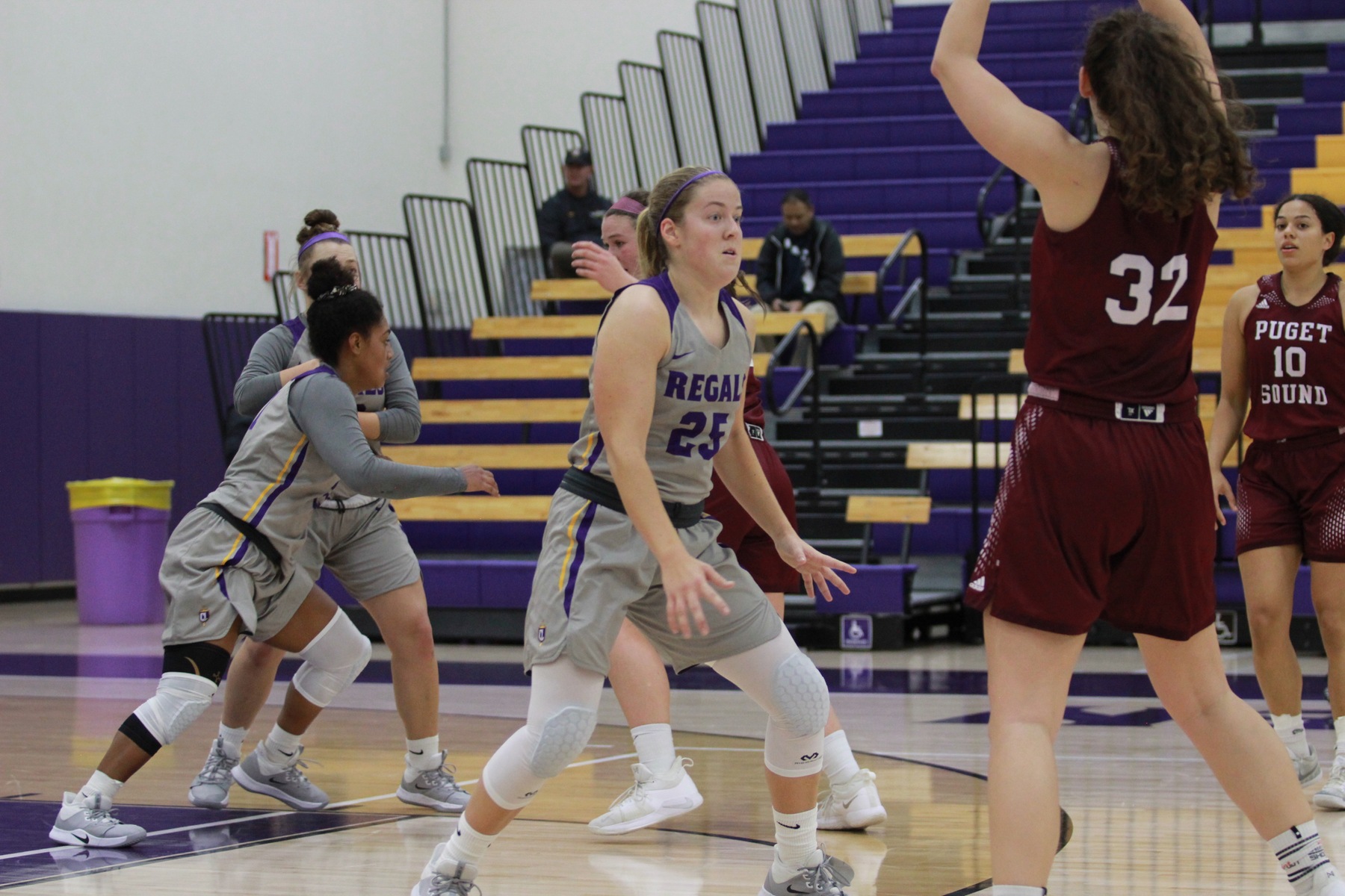 Cameron Mallory dropped 24 points, tying a season-high with six three points as she led the Regals to their fourth consecutive win. (Photo Credit: Gabby Flores)