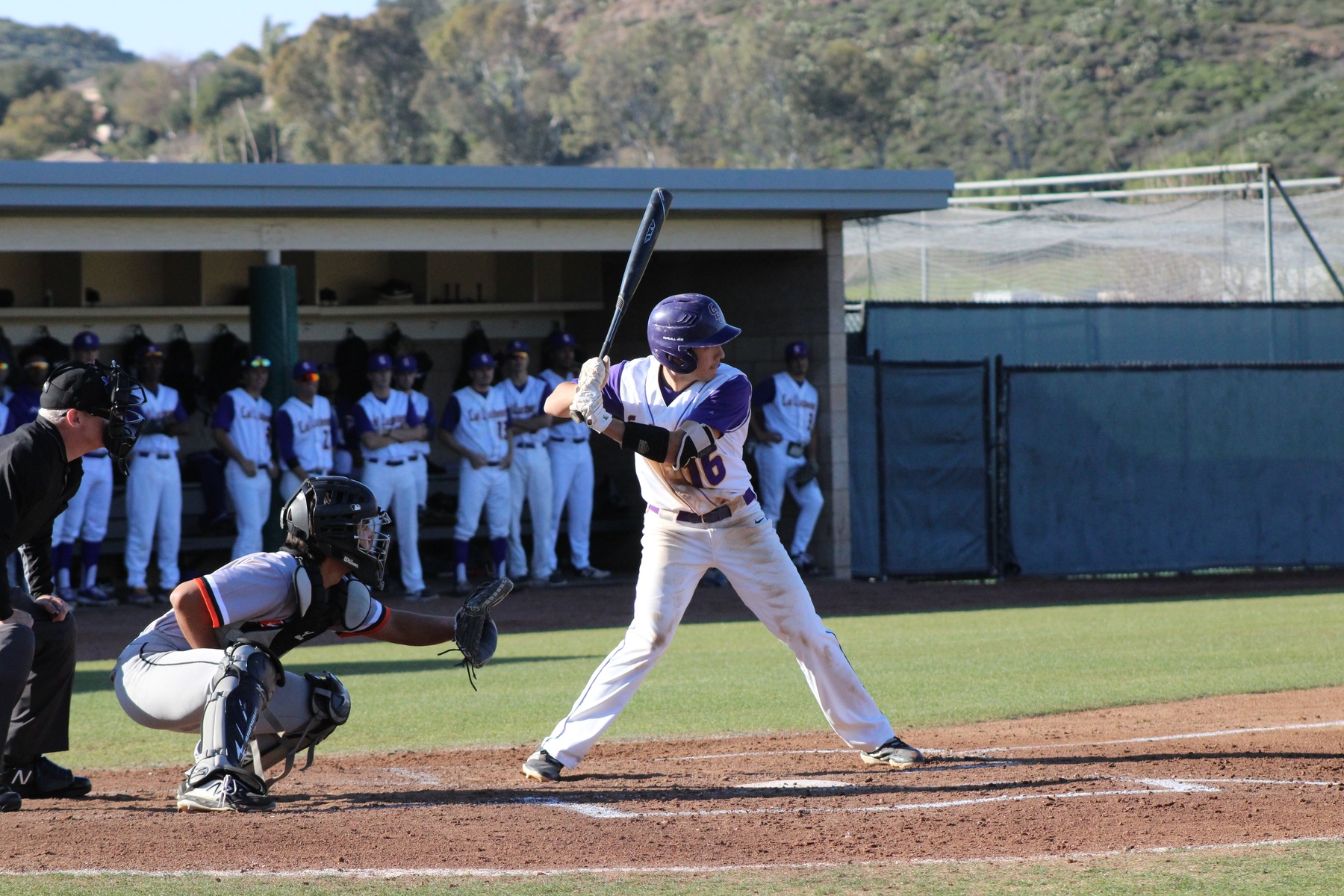 Kyle Reuser's ninth-inning double was the hit CLU needed Friday afternoon at CMS. (Photo Credit: Mariah Zermeno)