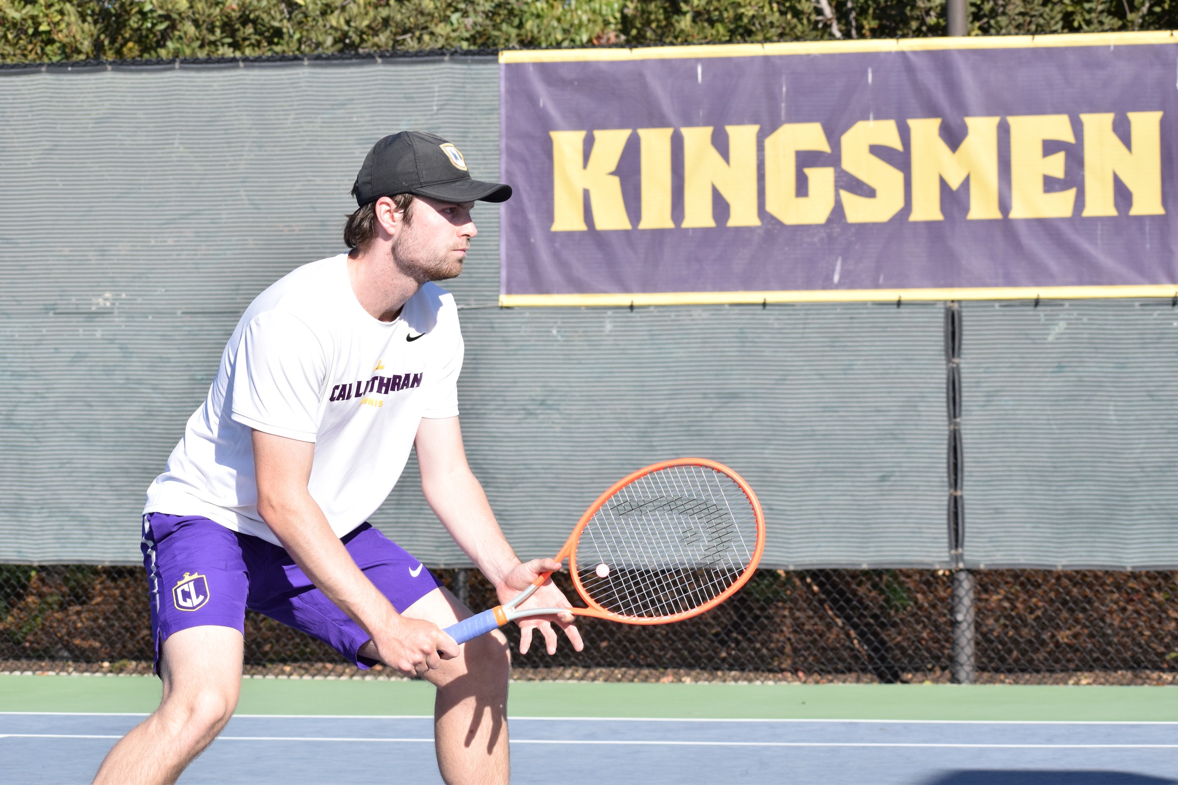 Ryan Murphy (pictured) and Darvel Lossangoye won at the No. 2 doubles spot. (Photo: Trinity Martinez)