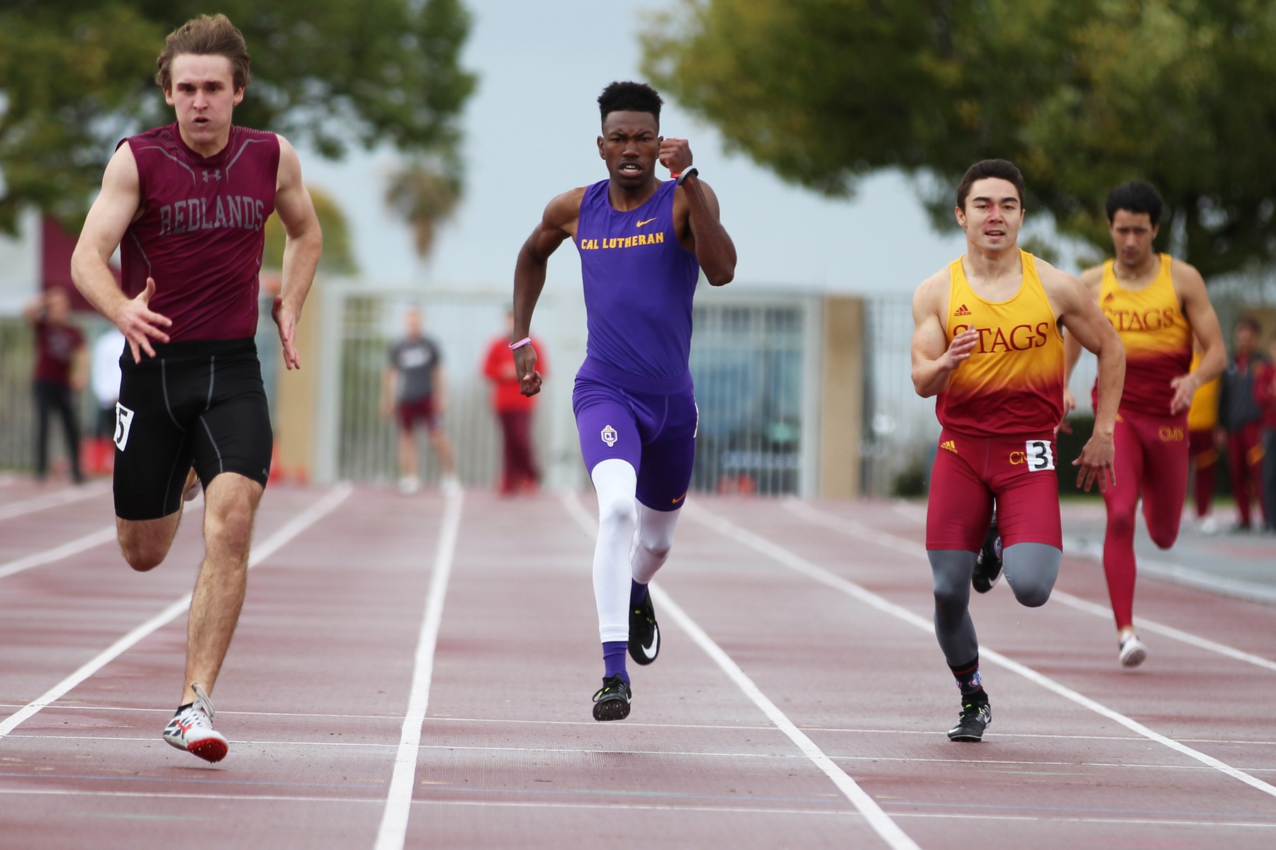 Sprinters and Throwers Highlight Day One of SCIAC Championships for Kingsmen