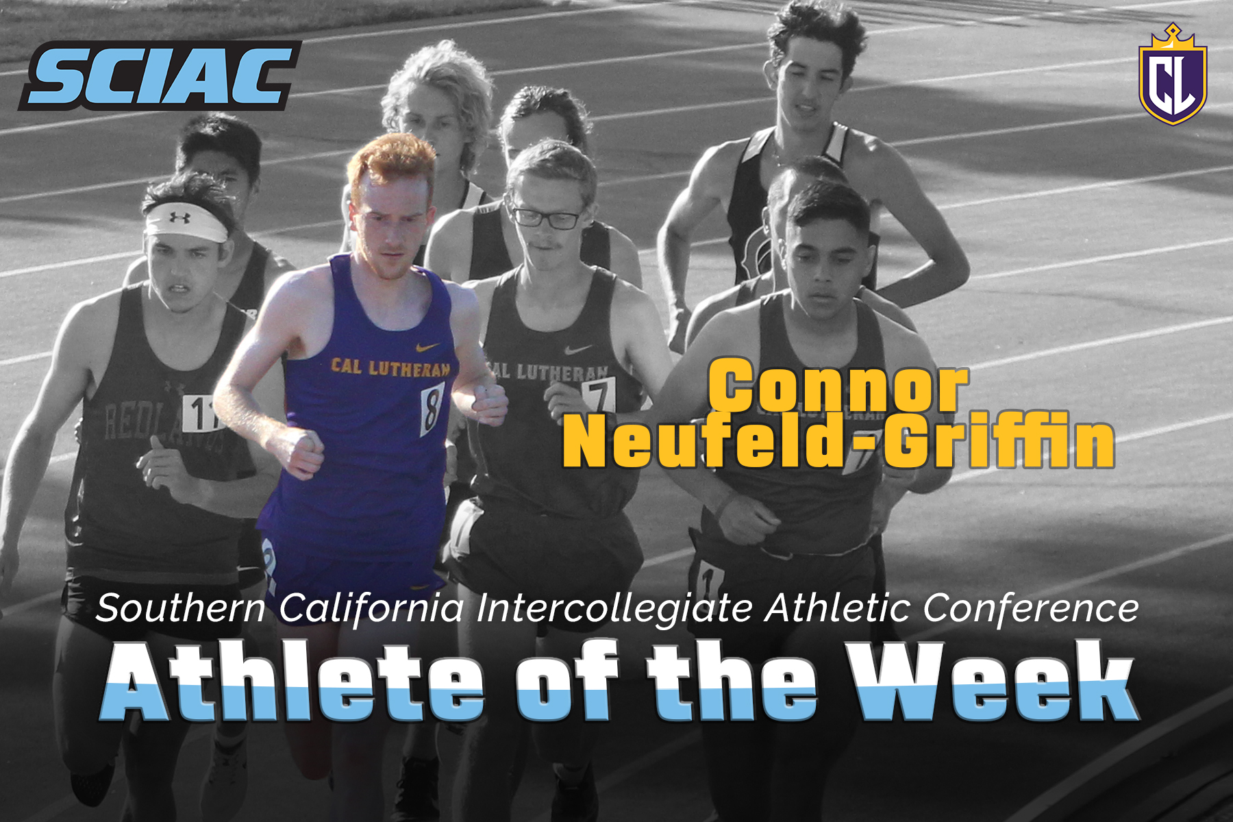 Neufeld-Griffin Selected SCIAC Track Athlete of the Week