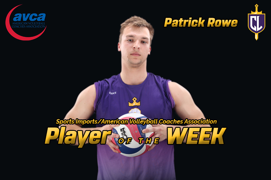 Rowe earns First-Ever National Player of the Week for Kingsmen Volleyball