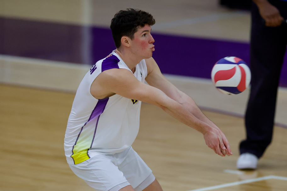 Kingsmen Take First Set, No. 11 North Central Claims Match