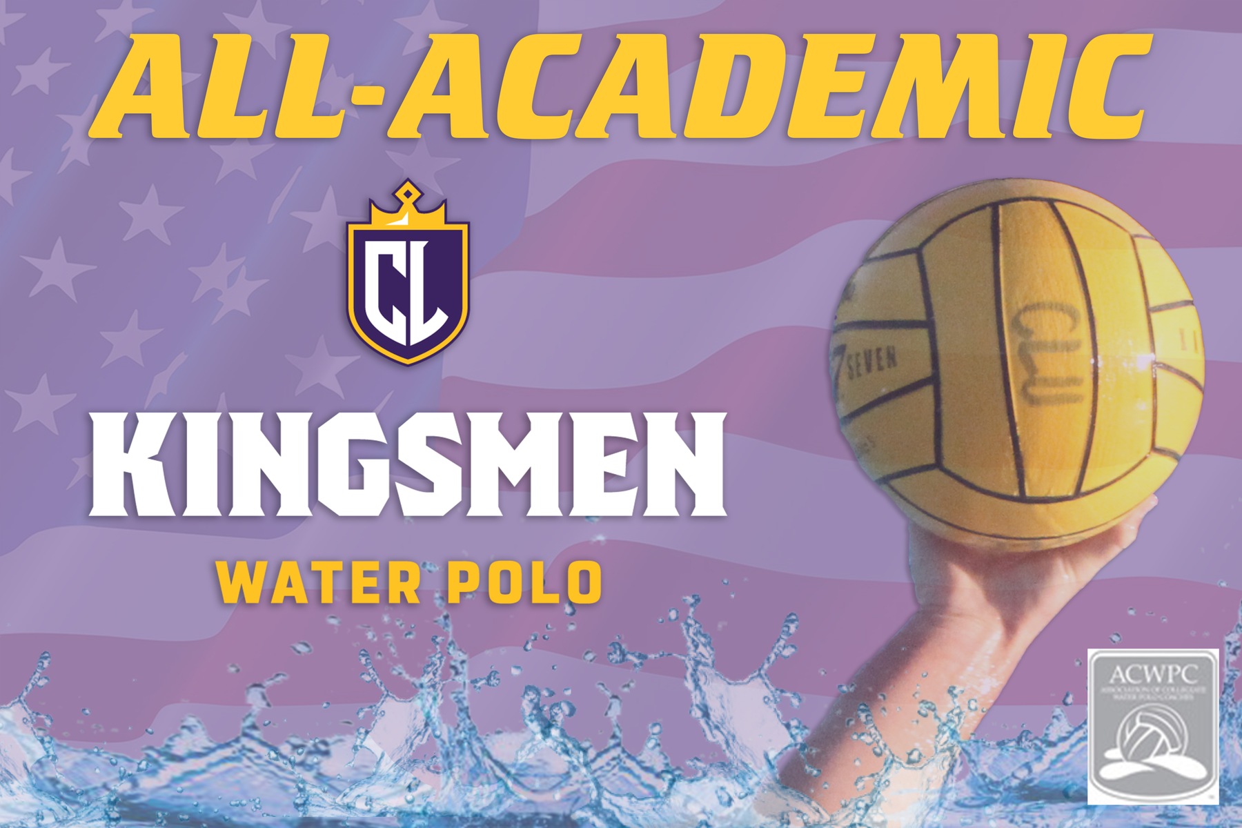 Kingsmen Water Polo Earns ACWPC All-Academic Team Award
