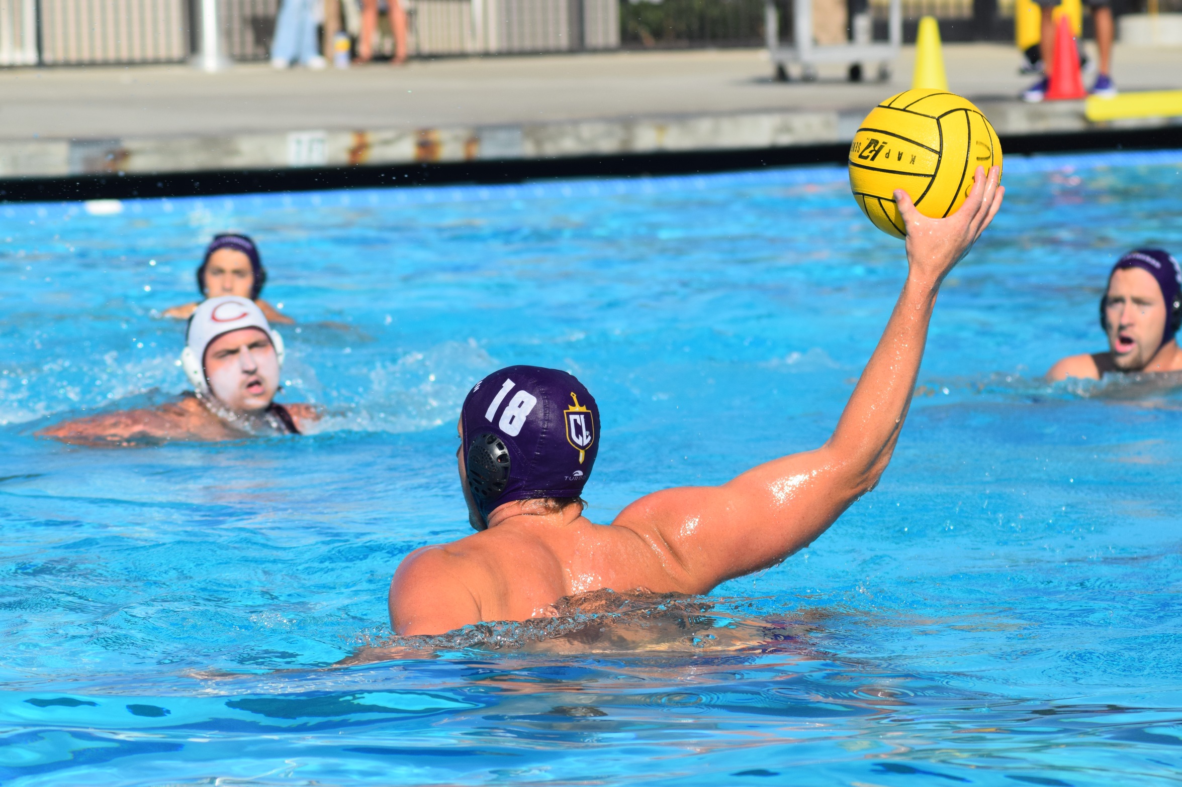 Kingsmen Dominate In The Pool Against The Leopards