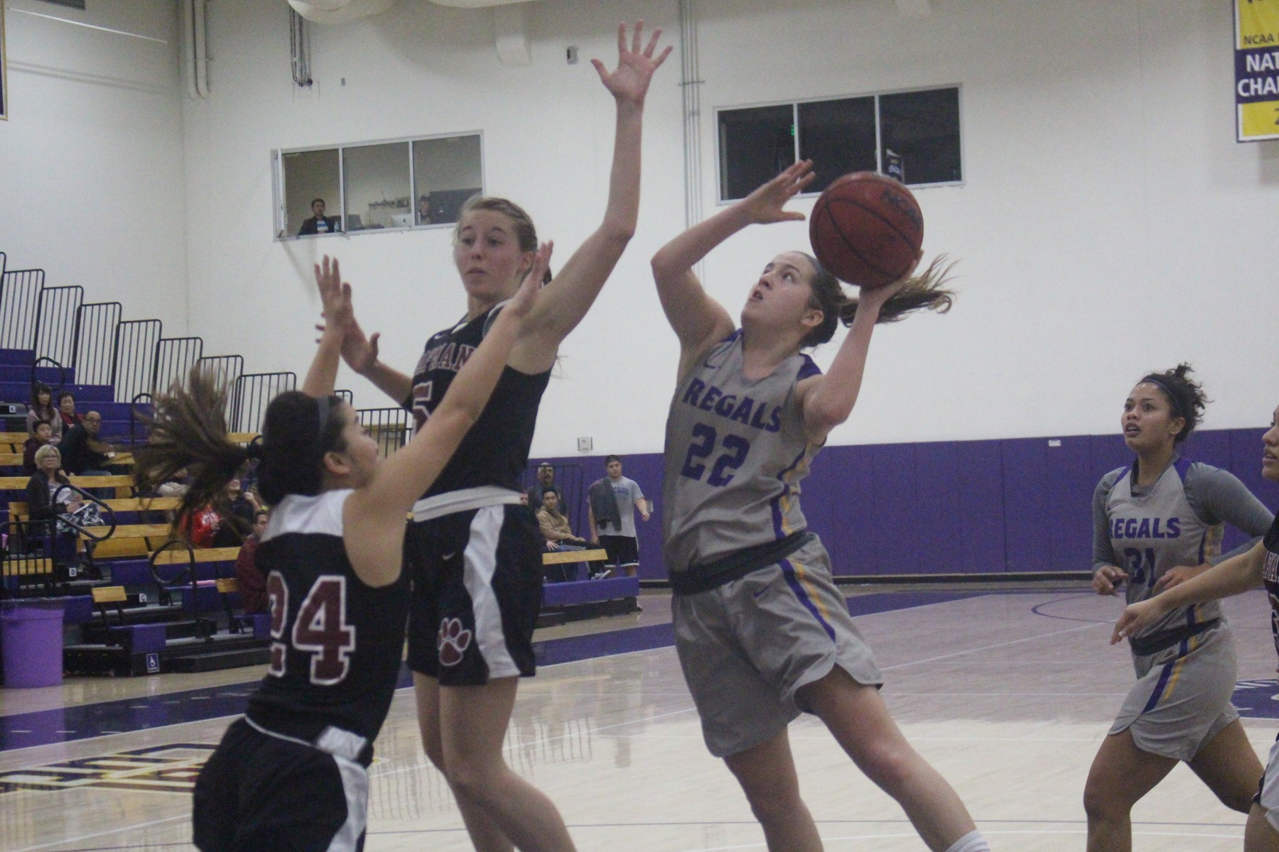 Four Regals Score Double-Digits In Win Over Whittier