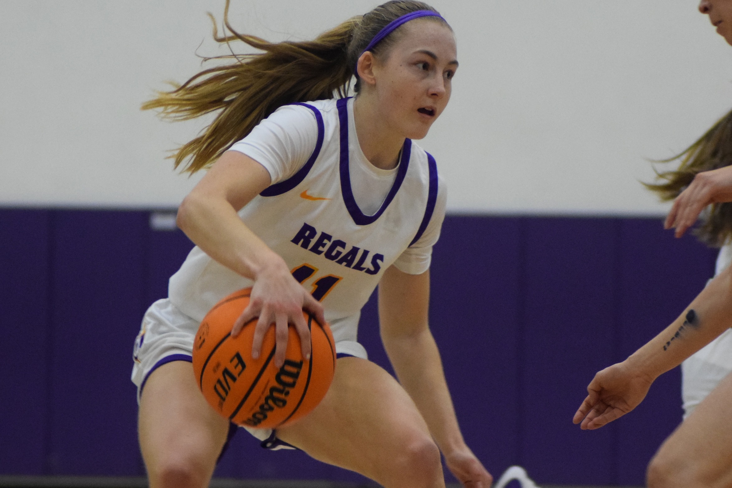 Regals Send Whittier Home With Loss; Morgan Puts Up 24 Points
