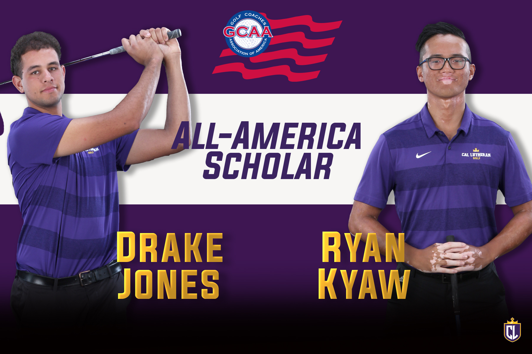Jones, Kyaw Garner All-America Scholar