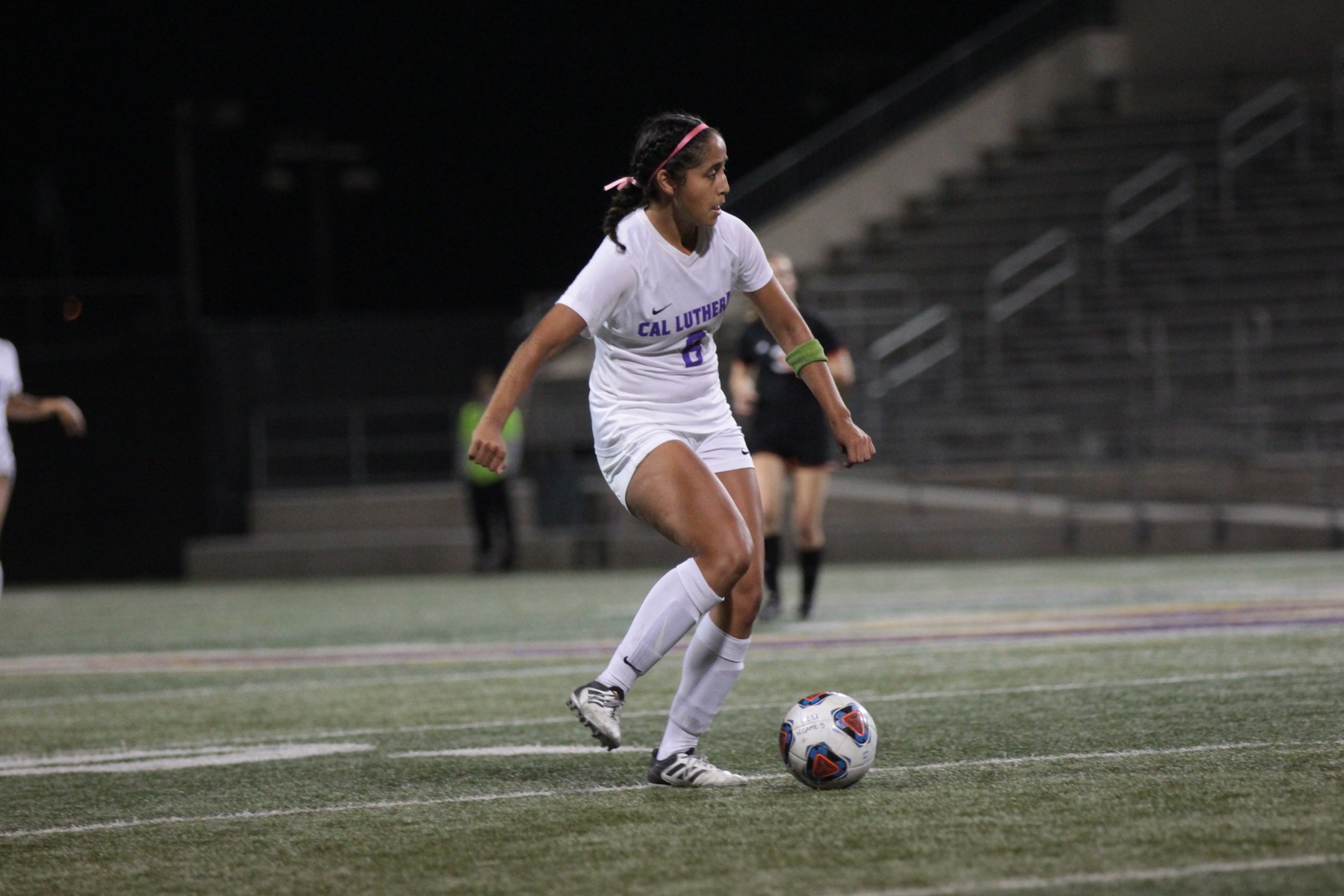 Trinity Martinez and the Cal Lutheran defense shut out No. 11 Hardin-Simmons.