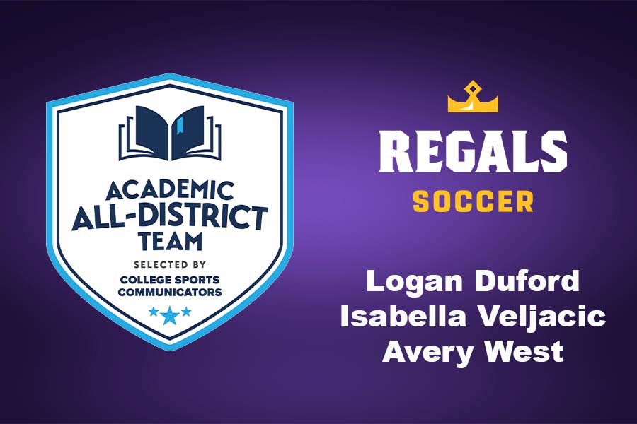 Duford, Veljacic, West Earn Academic All-District