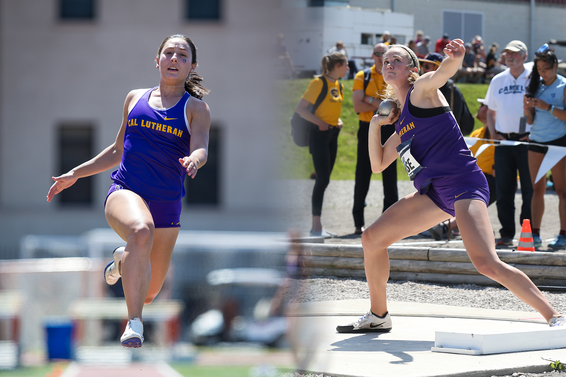 Guidetti Posts Best Long Jump Finish in CLU NCAA Championship History