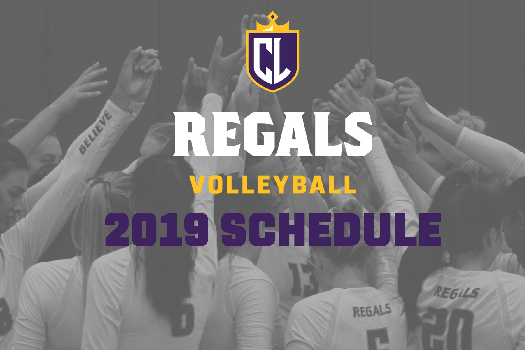 Regals Volleyball Announces 2019 Schedule