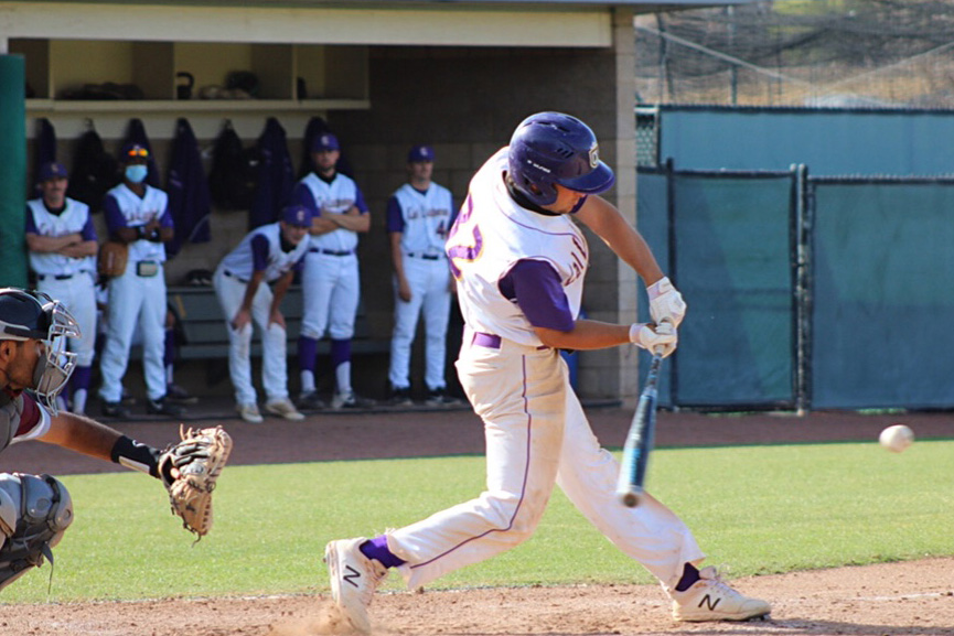 Nick Fusari delivers a walk-off single in the bottom of the 11th (Photo: Mariah Zermeno)